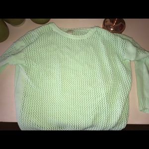 Pretty green sweater